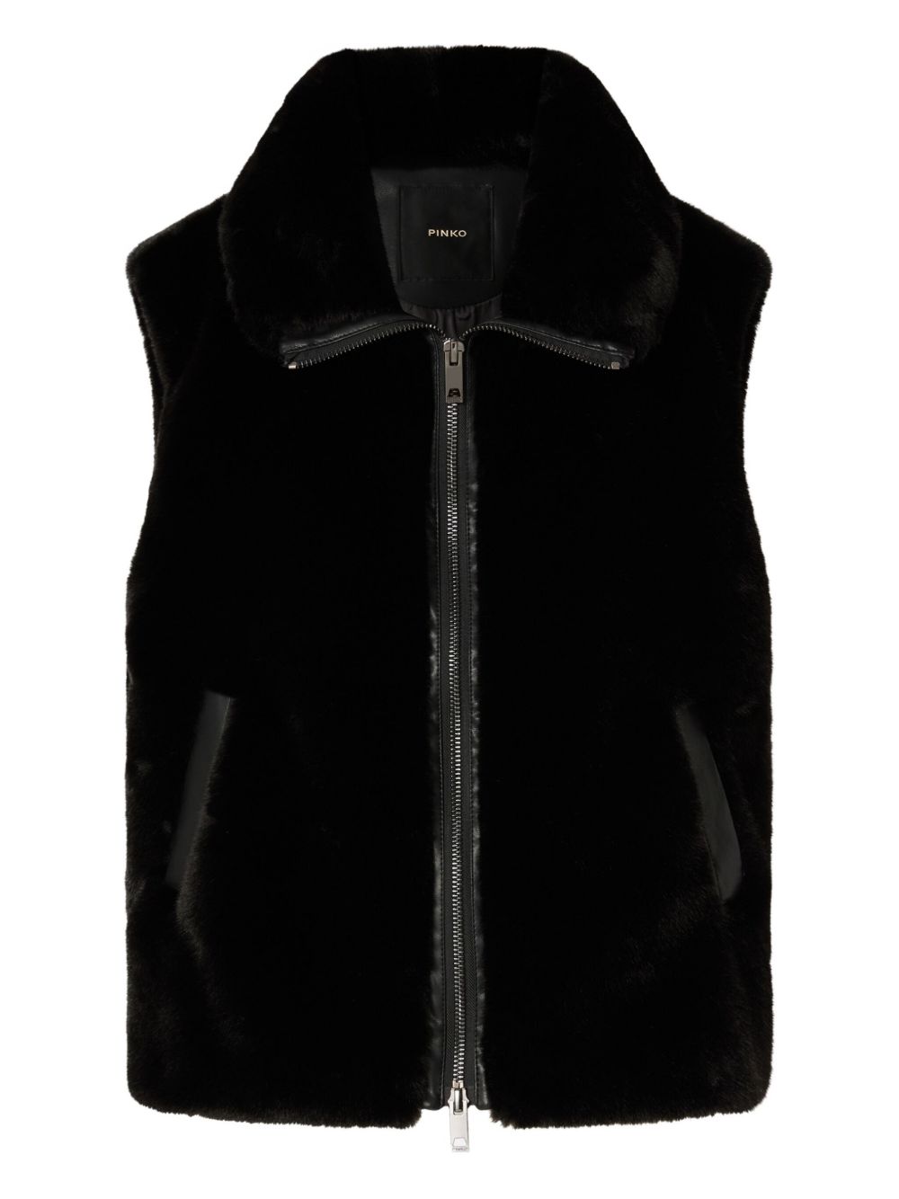 PINKO Chic High Collar Vest for Women