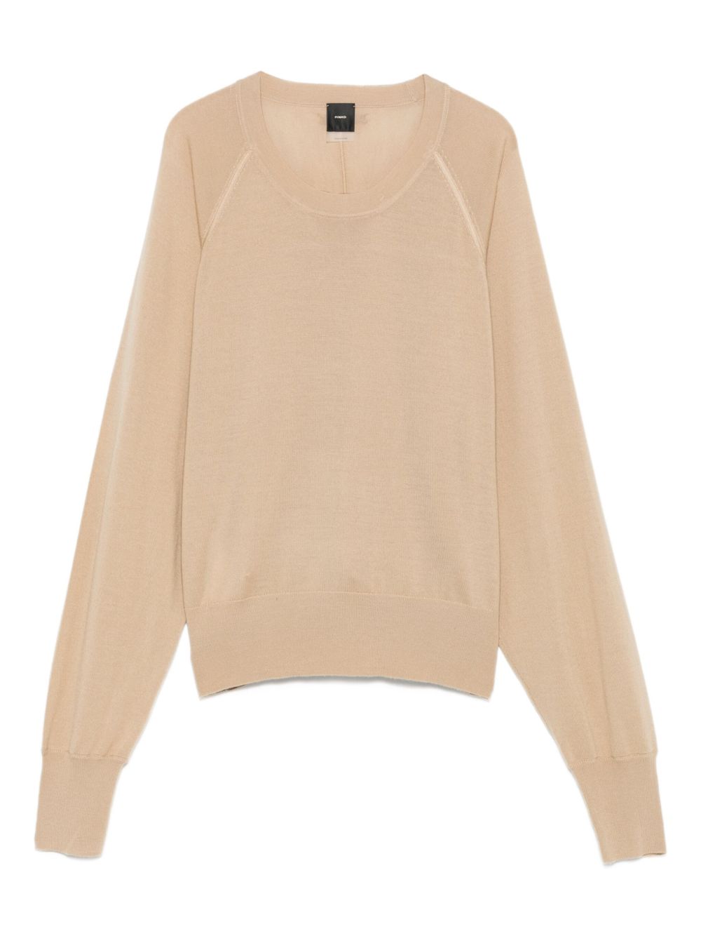 PINKO Relaxed Fit Crew Neck Sweater for Women