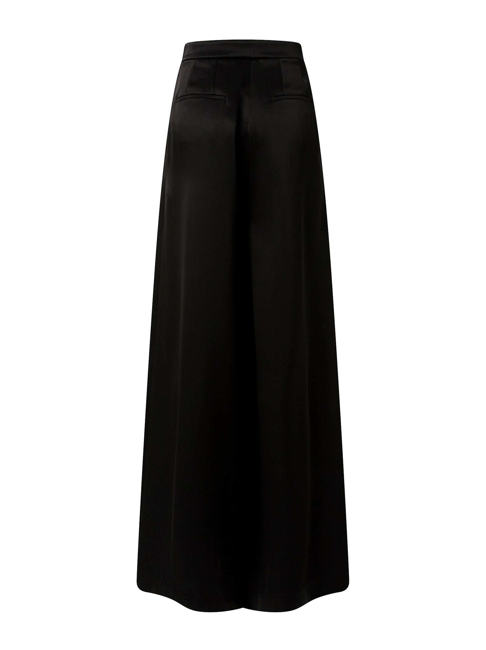 PINKO Elegant Shiny Satin Palazzo Trousers for Women