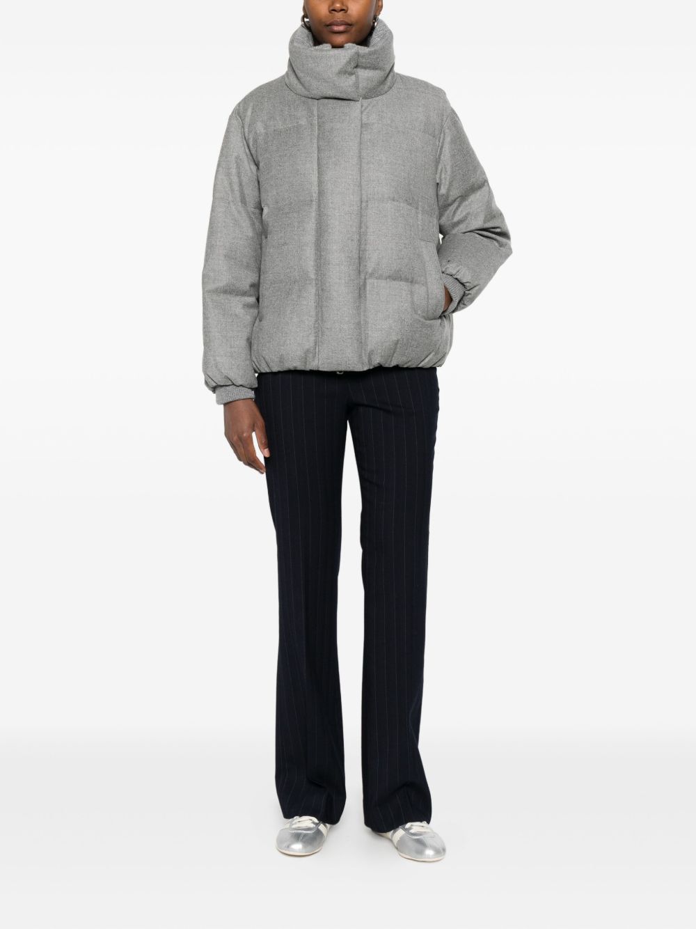 PINKO Tailored Pinstripe Straight-Leg Trousers for Women