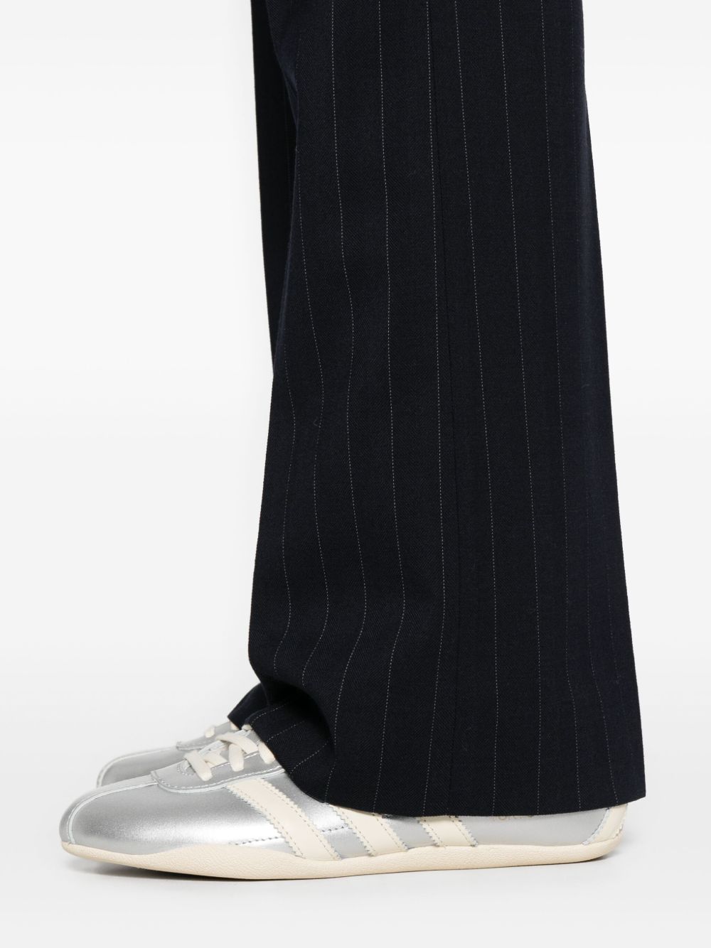 PINKO Tailored Pinstripe Straight-Leg Trousers for Women