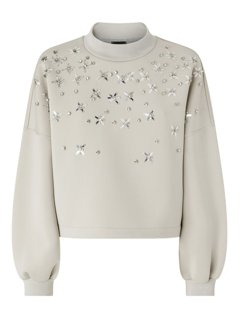 PINKO Chic Balloon Sleeve Sweatshirt