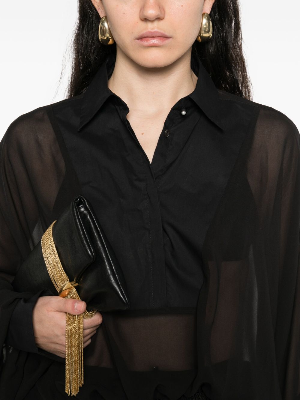 PINKO Elegant Mini Blouse Bodysuit for Women