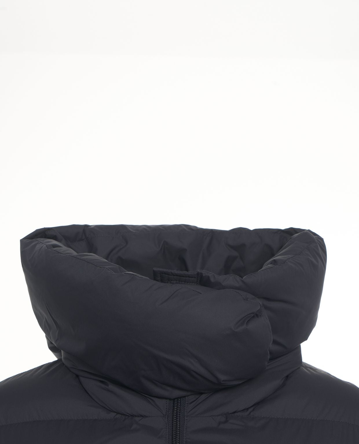 PINKO Women's Mini Puffer Jacket with High Collar