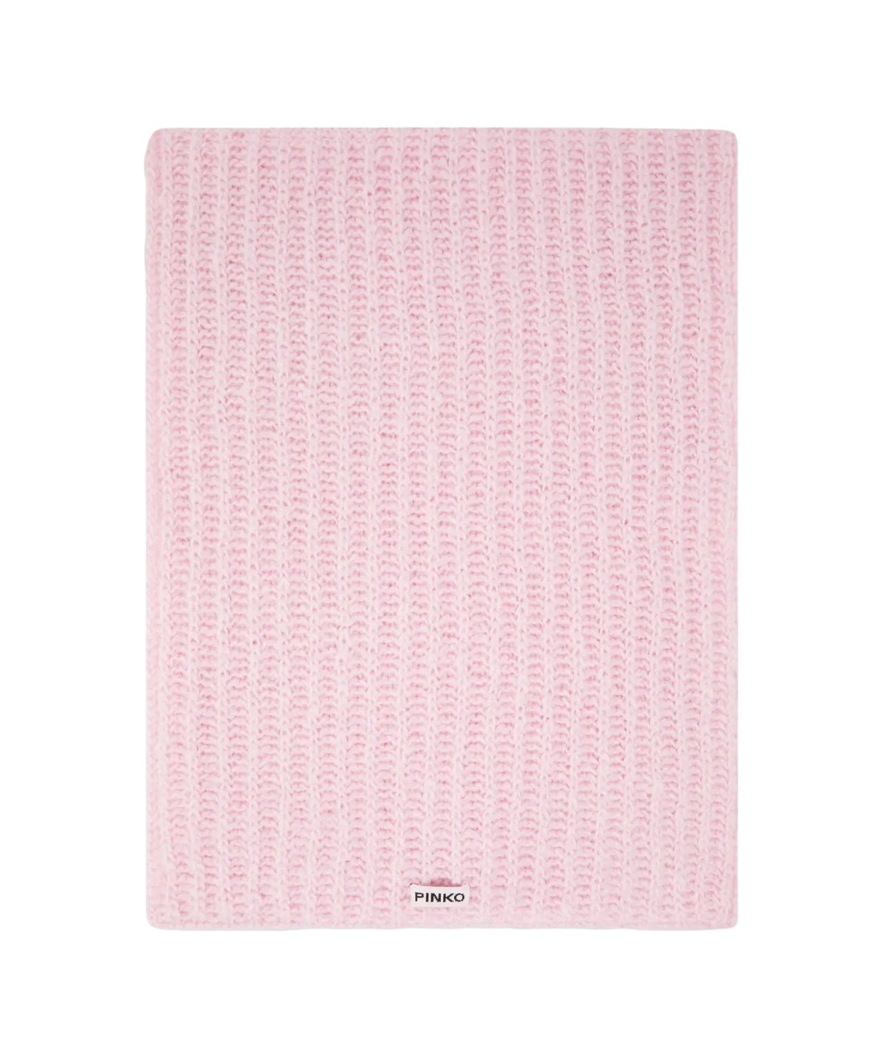 PINKO Ribbed Texture Scarf 208 x 53 cm