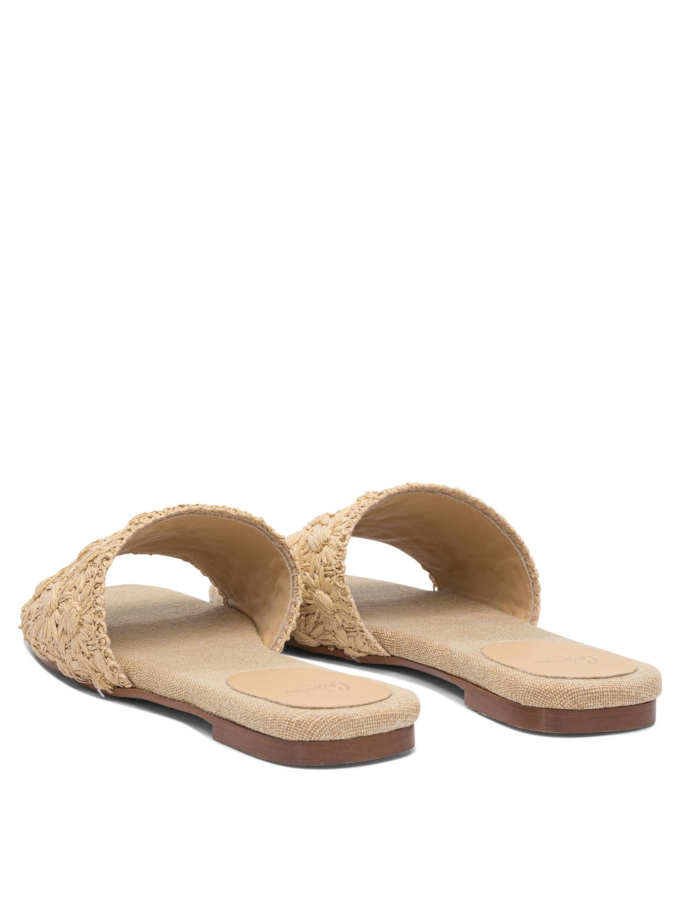 CASTAÑER Effortless Raffia Sandals for Women - SS25