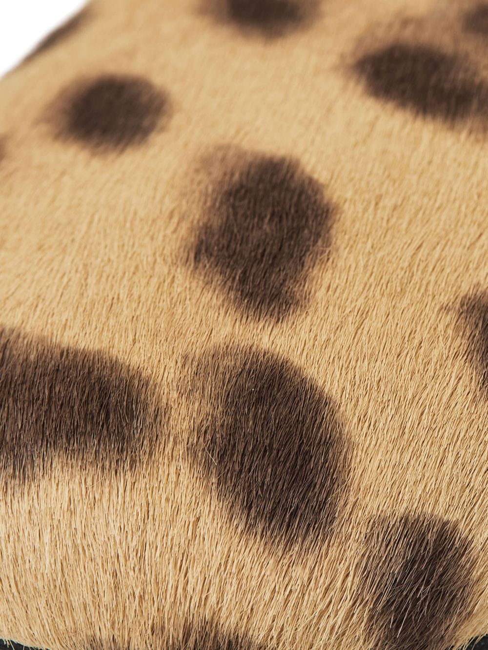 JIMMY CHOO Leopard Print Low Block Heel Pumps