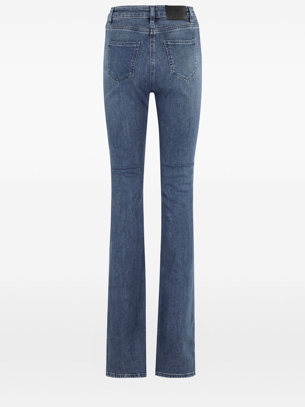 ELISABETTA FRANCHI High Waist Flared Leg Jeans for Women