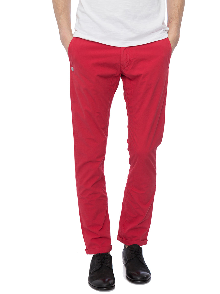 DANIELE ALESSANDRINI Men's Canvas Cotton Pants Size 32