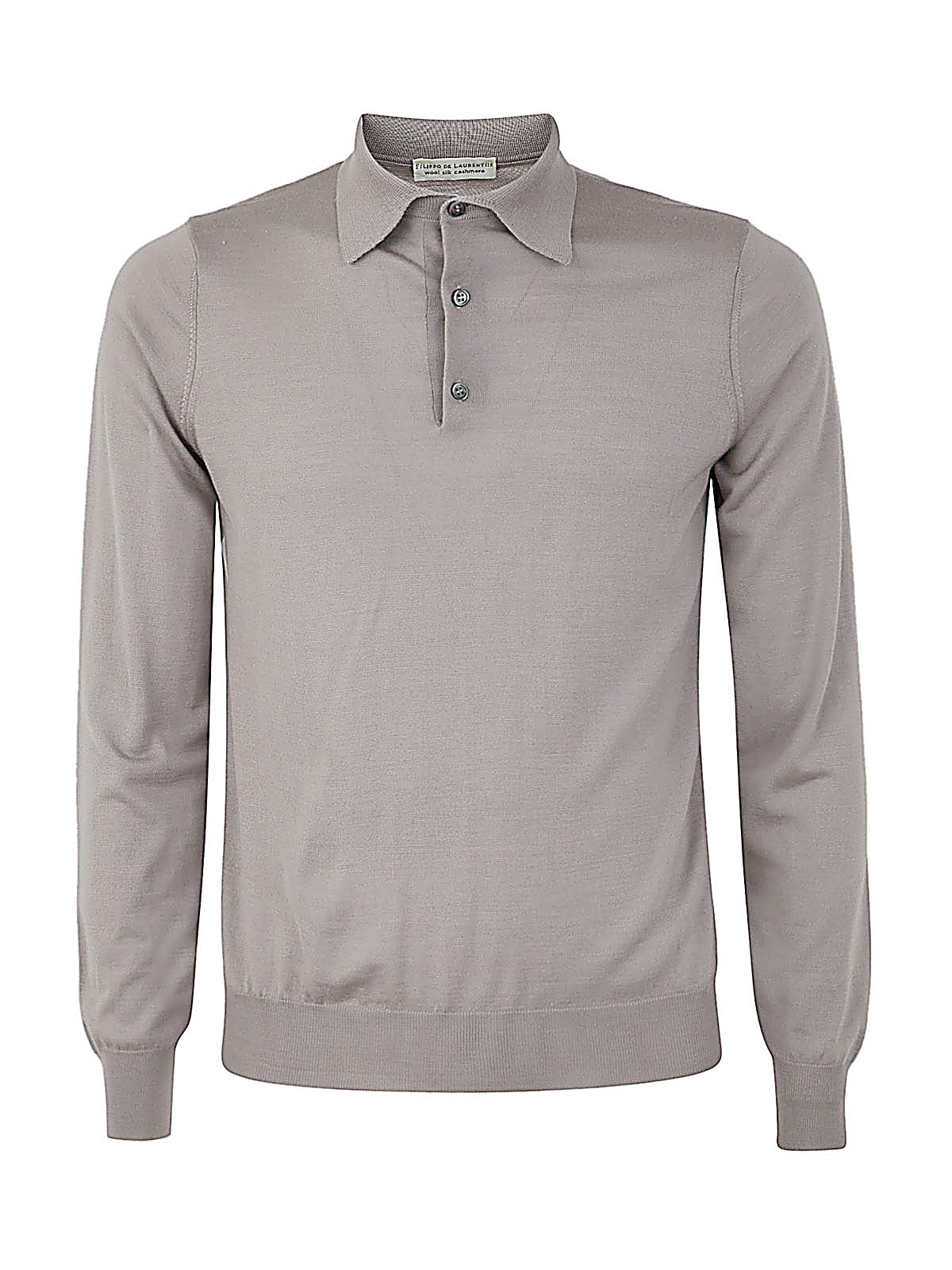 FILIPPO DE LAURENTIIS Long Sleeve Polo Shirt