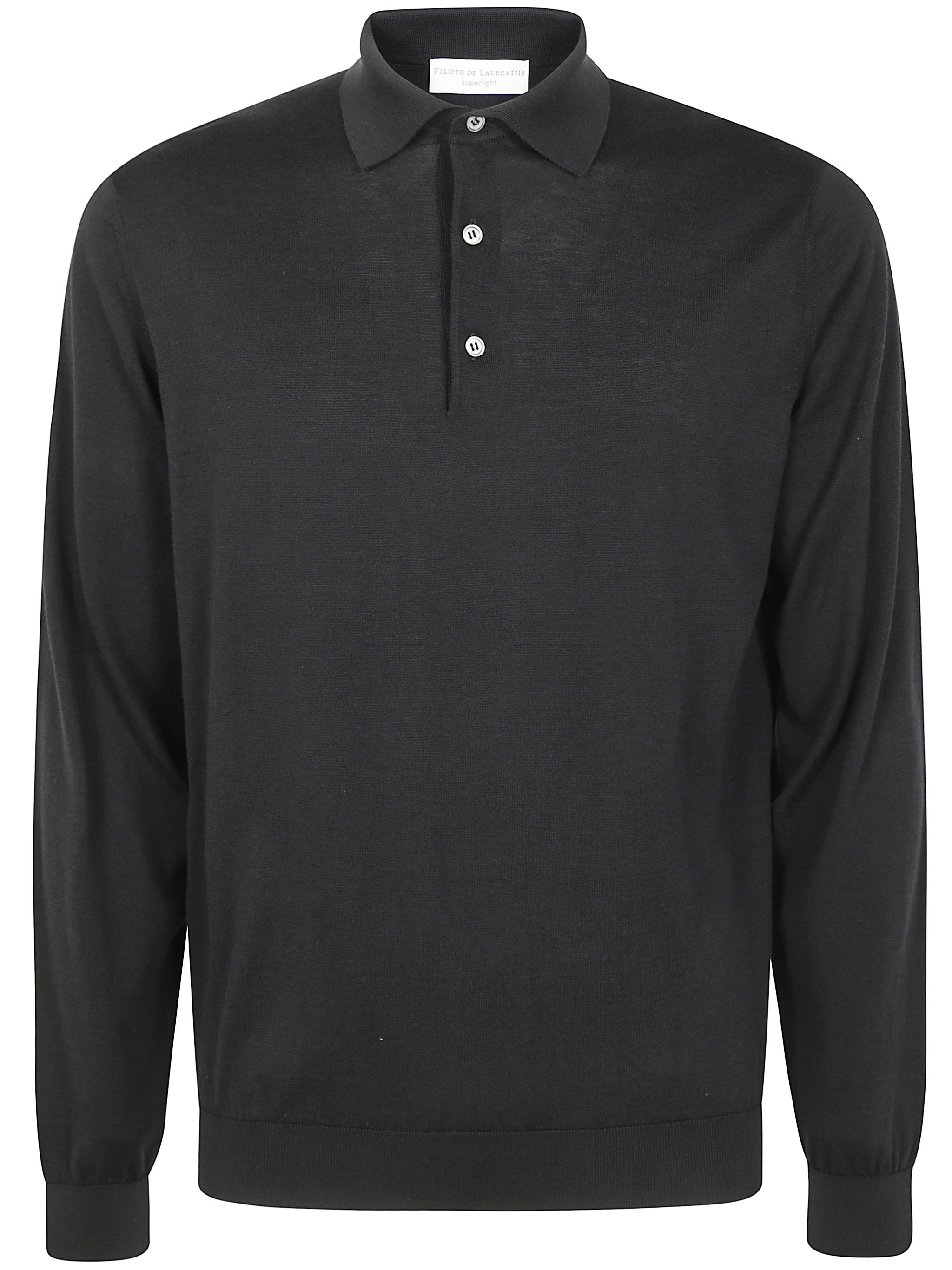 FILIPPO DE LAURENTIIS Men's Long Sleeves Polo Shirt