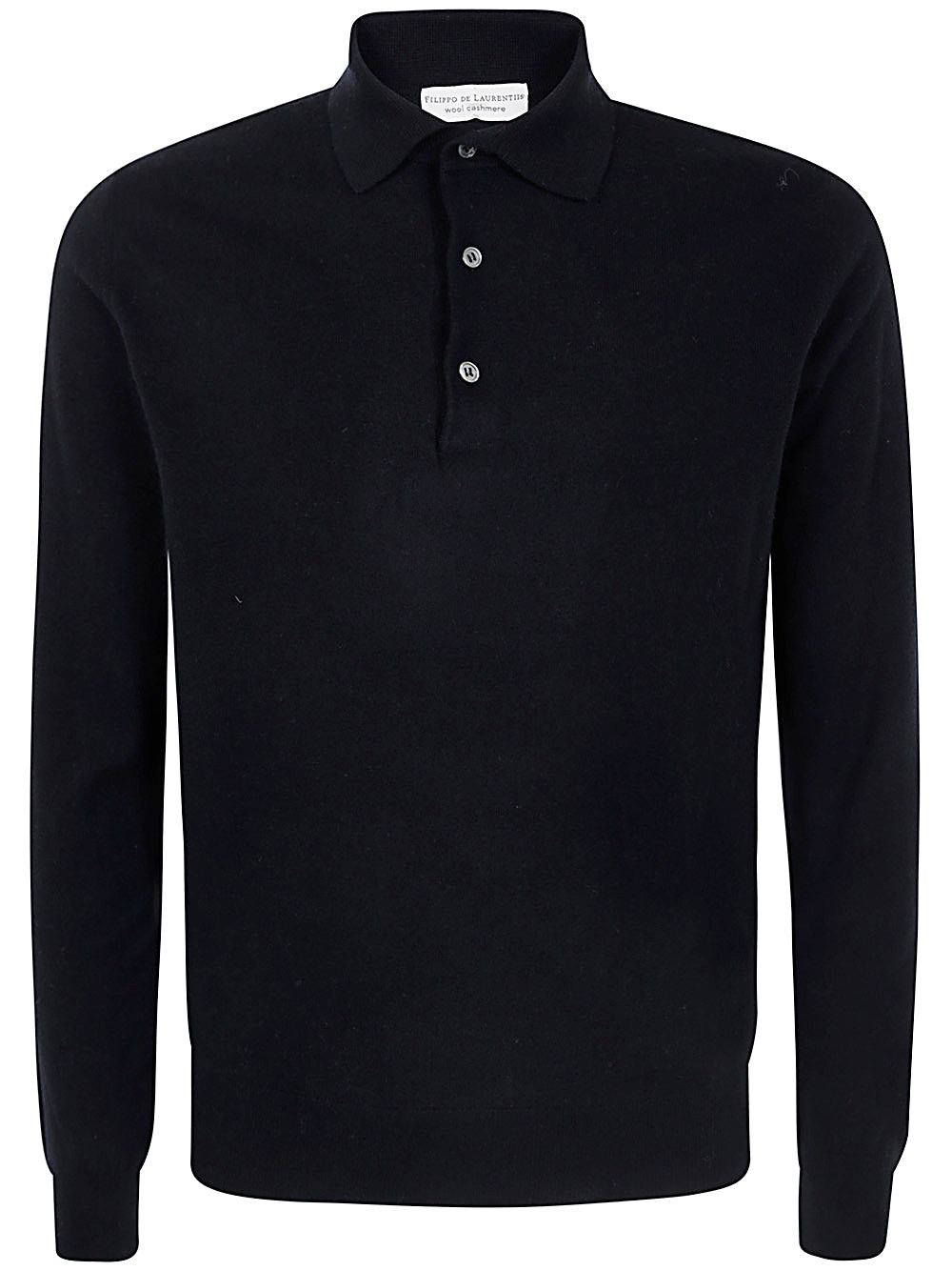 FILIPPO DE LAURENTIIS Long Sleeves Cashmere Wool Polo Neck