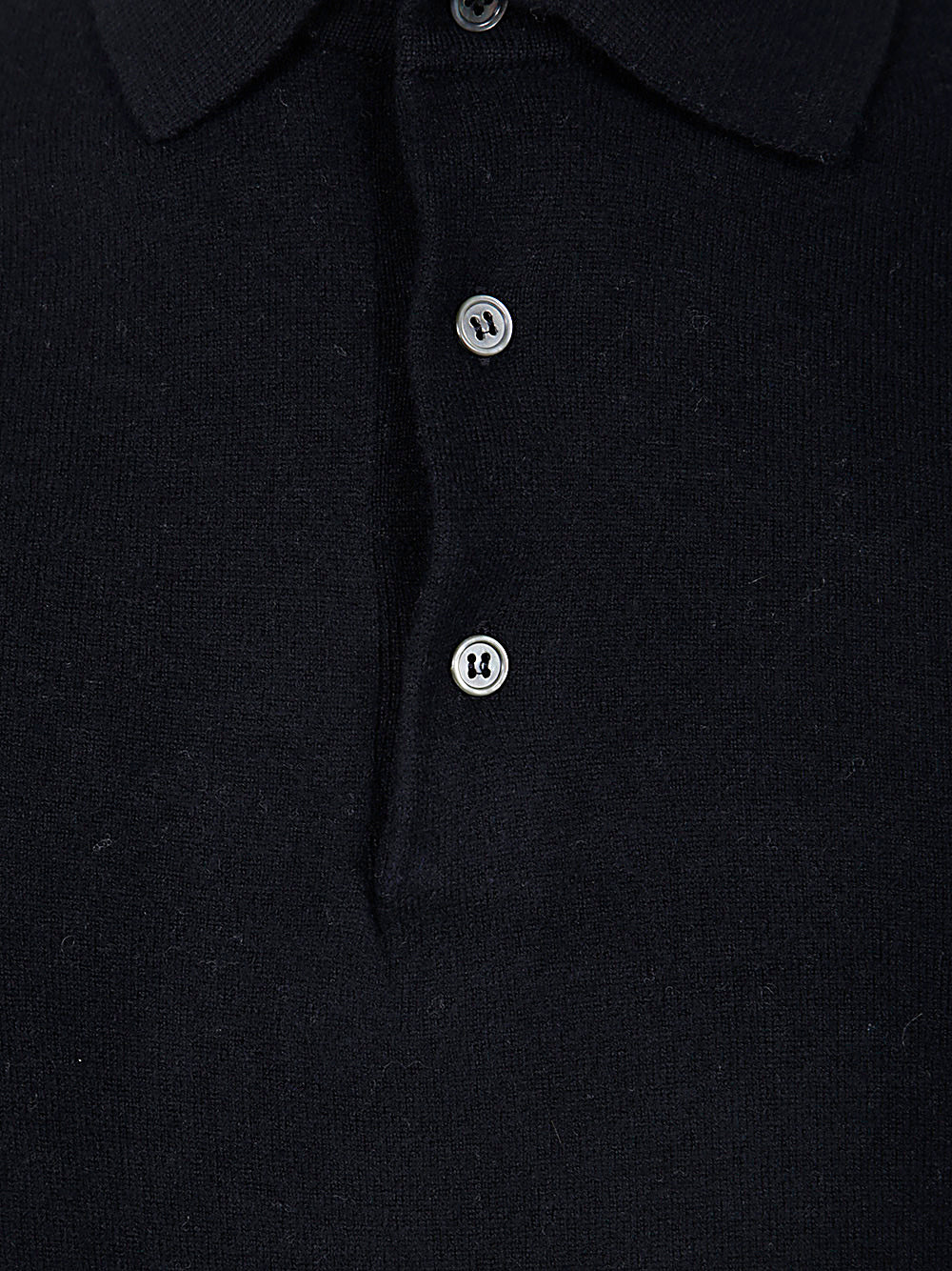 FILIPPO DE LAURENTIIS Long Sleeves Cashmere Wool Polo Neck