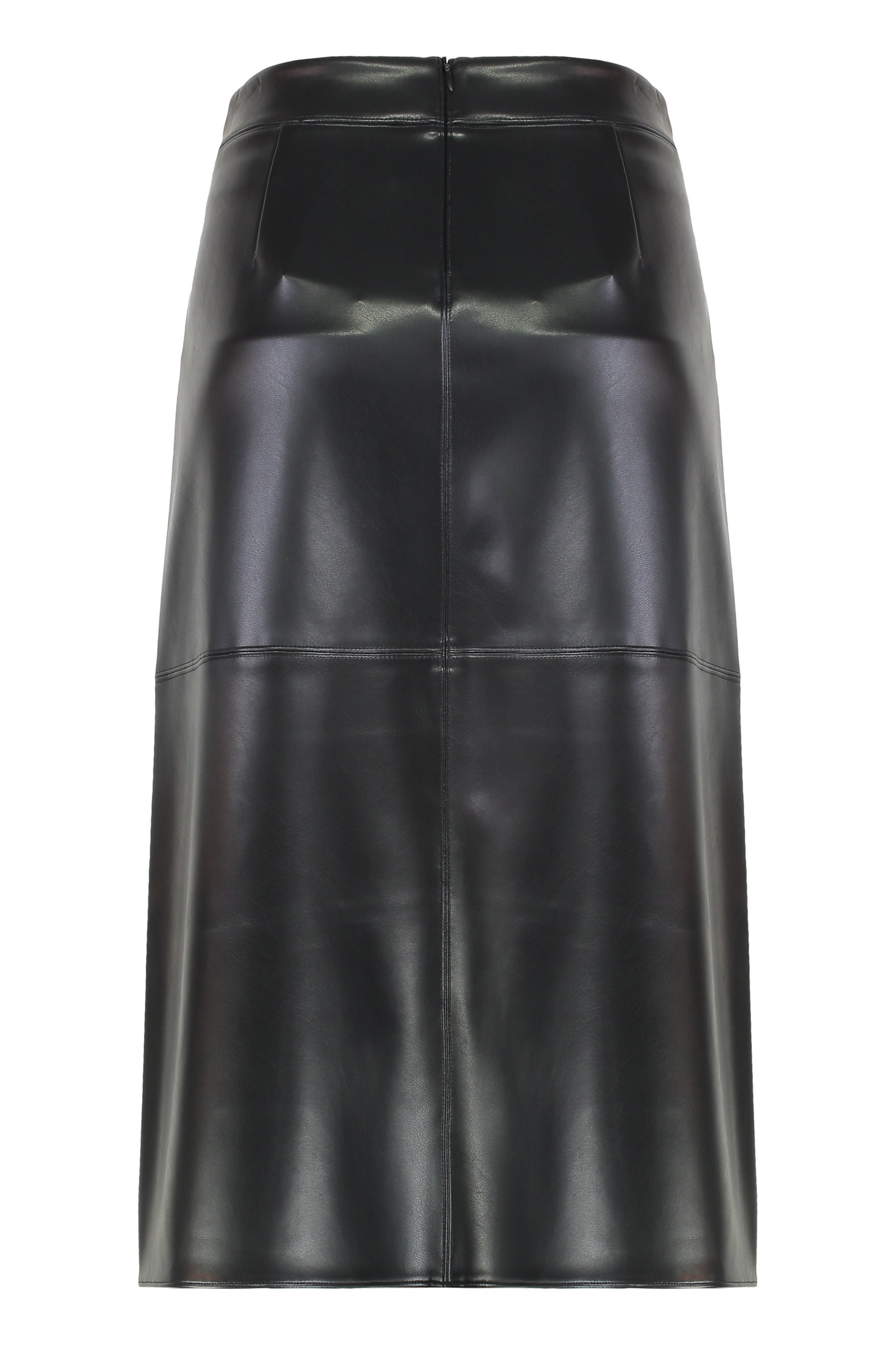 S MAX MARA MIDI Skirt in Soft Coated Fabric