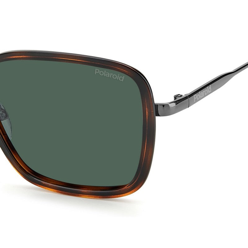POLAROID Stylish Men's Sunglasses - Classic Havana Frame