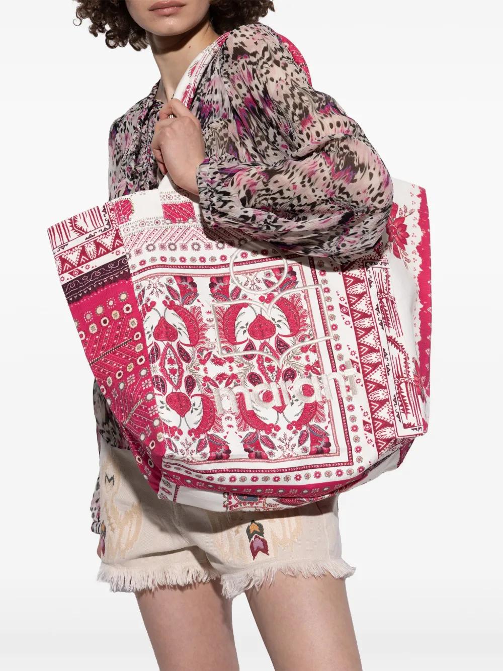 ISABEL MARANT Yenky Geo Shopper Mini Handbag