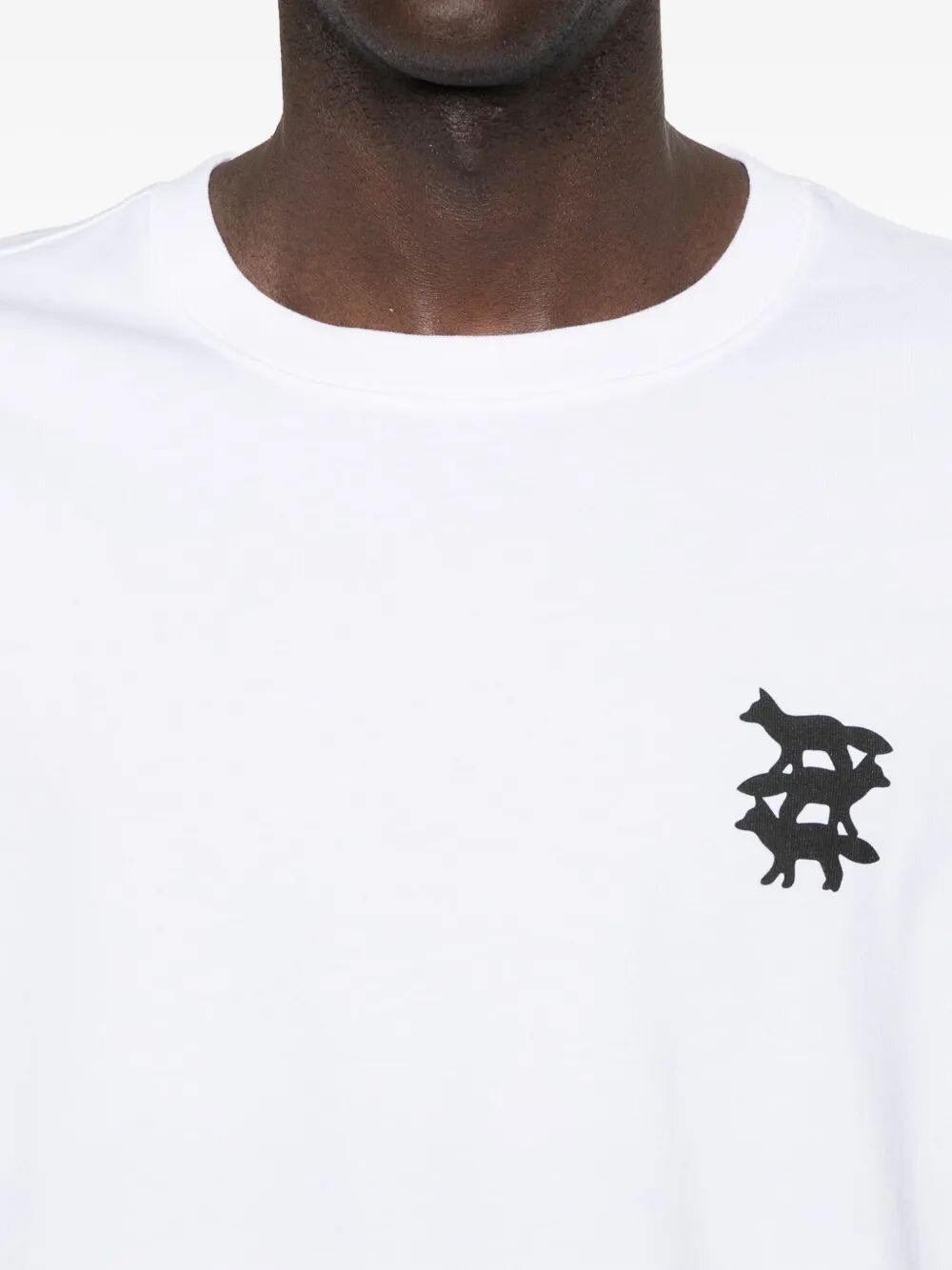 MAISON KITSUNÉ Oversized Fit Fox Graphic T-Shirt