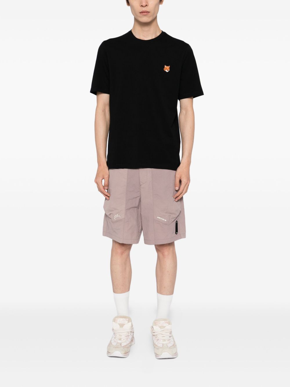MAISON KITSUNÉ Fox Head Cotton T-Shirt for Men