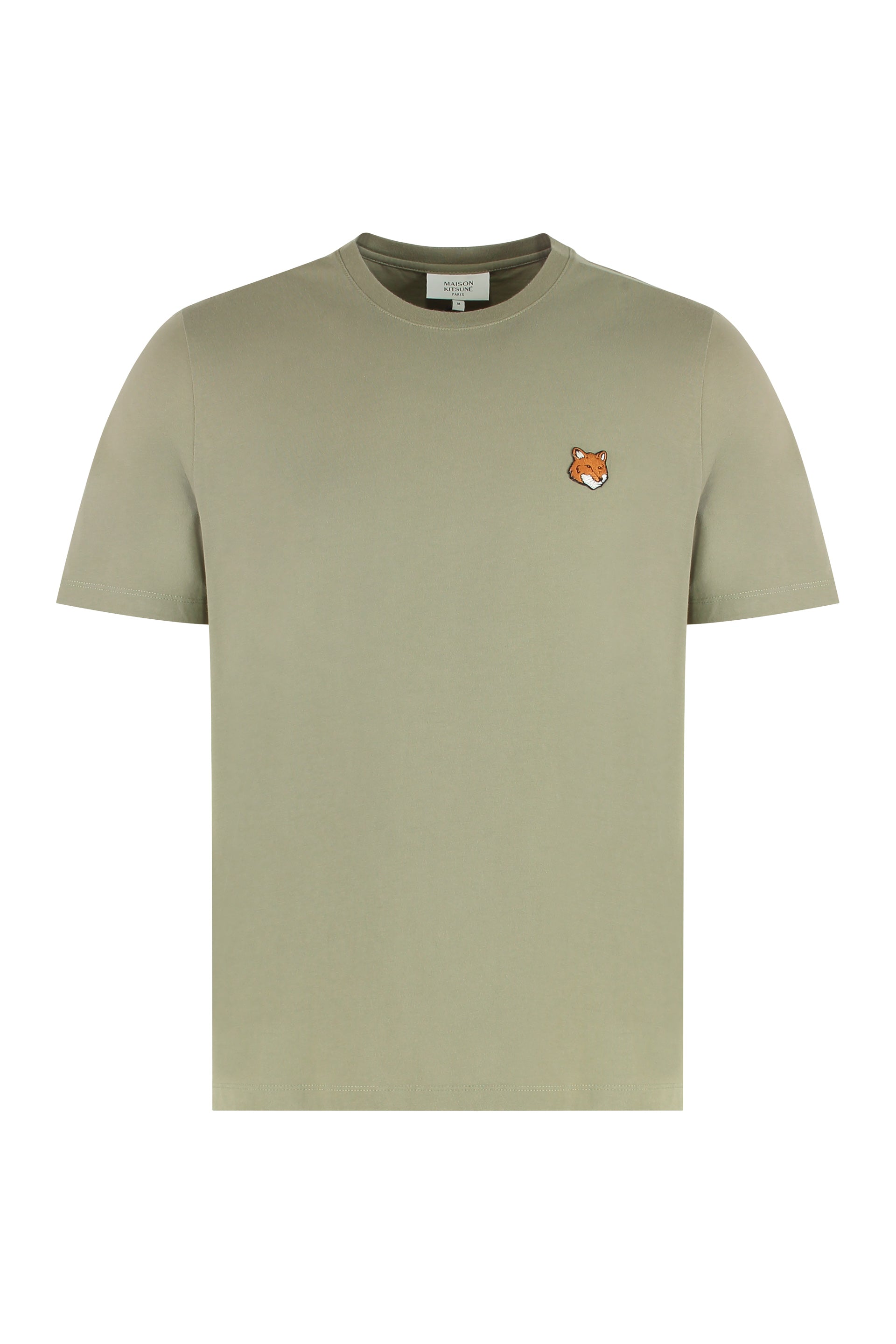 MAISON KITSUNÉ Crew Neck Cotton T-Shirt for Men