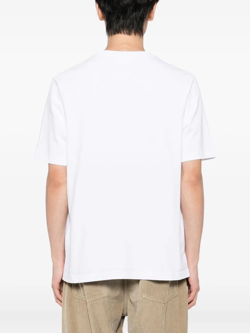 MAISON KITSUNÉ Grey Fox Head Patch Comfort Tee