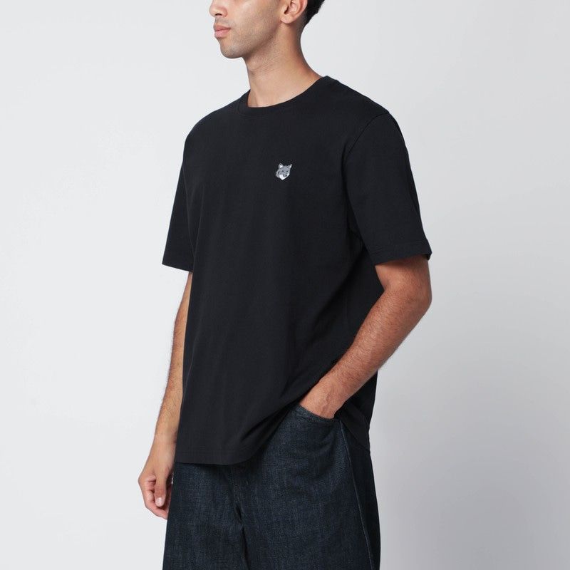 MAISON KITSUNÉ Comfort Fit T-Shirt with Logo Patch