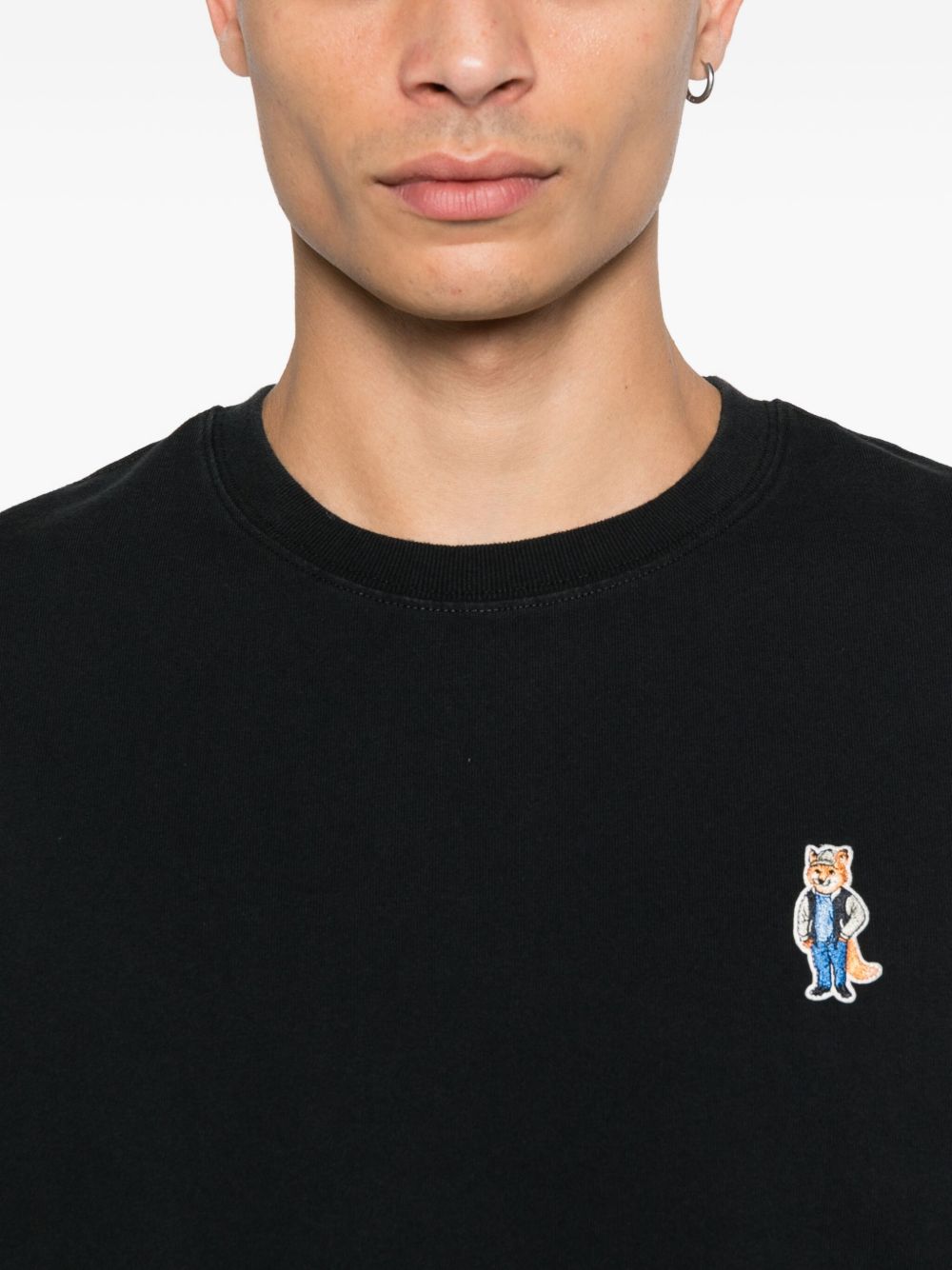 MAISON KITSUNÉ Relaxed Fit Dressed Fox T-Shirt for Men