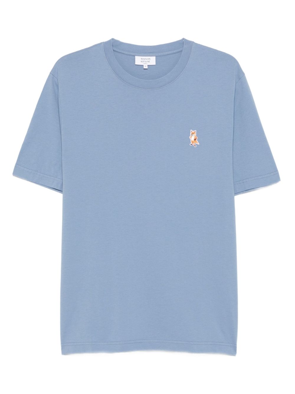 MAISON KITSUNÉ Men's Standing Fox Cotton T-Shirt