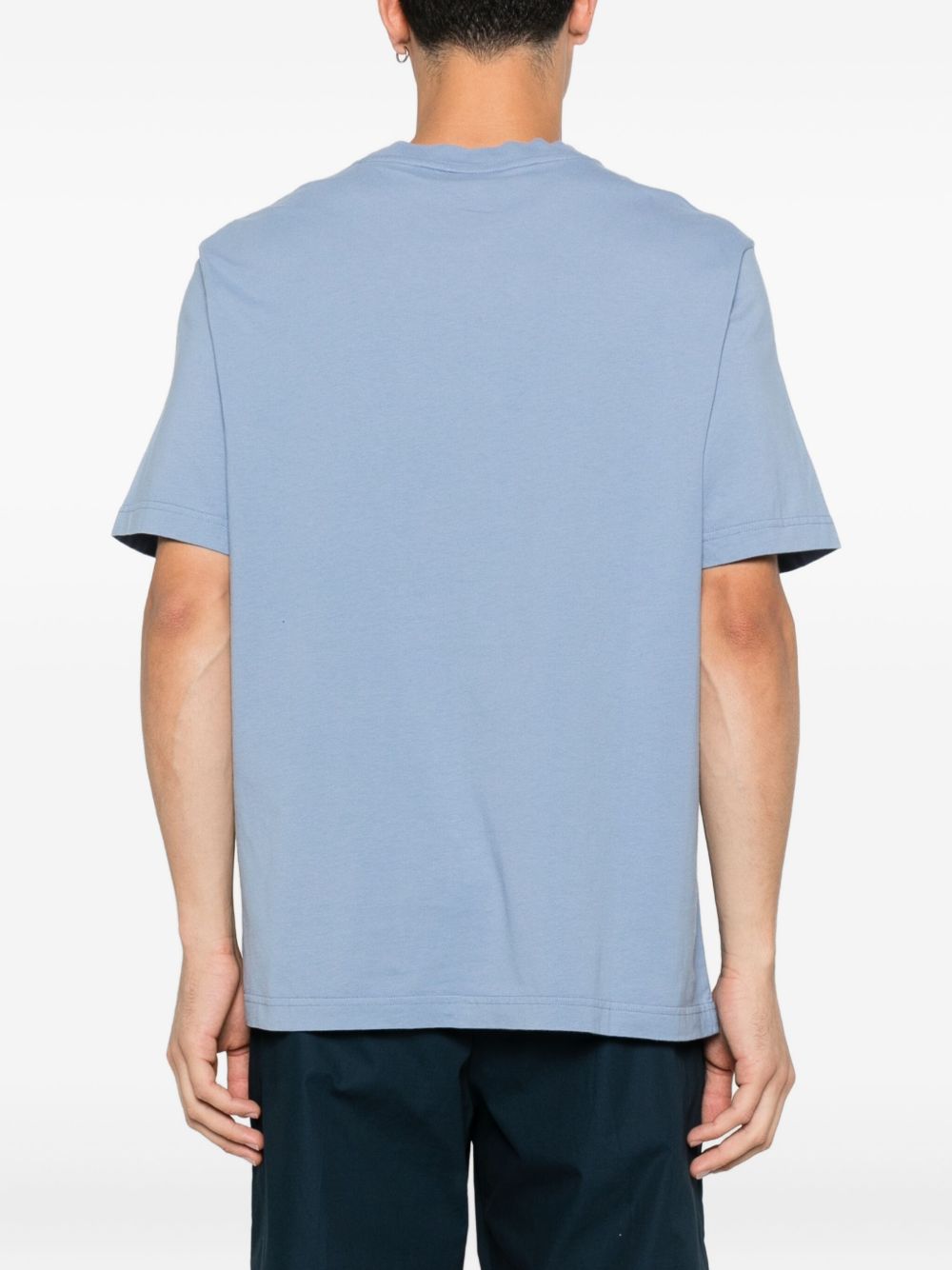 MAISON KITSUNÉ Men's Standing Fox Cotton T-Shirt