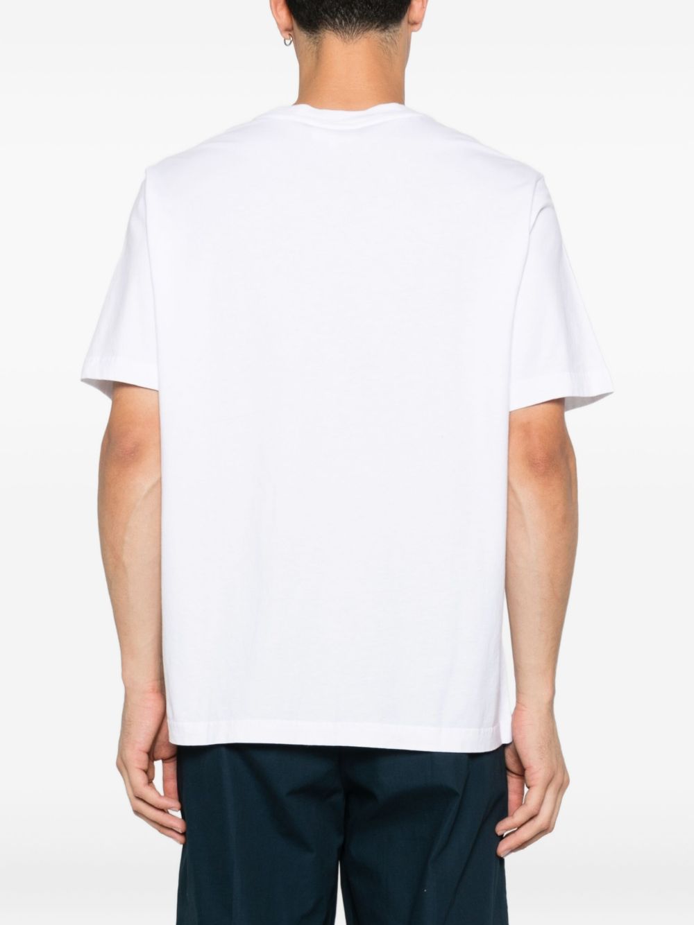 MAISON KITSUNÉ Classic Round Neck T-Shirt for Men