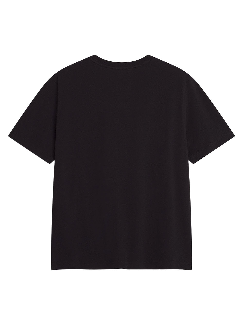 MAISON KITSUNÉ Round Neck Cotton T-Shirt for Men
