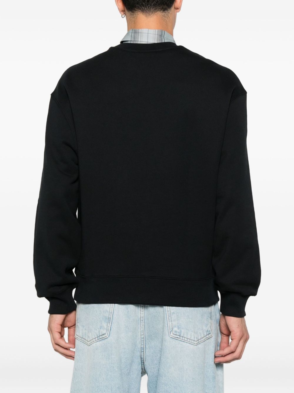 MAISON KITSUNÉ Standing Fox Cotton Sweatshirt