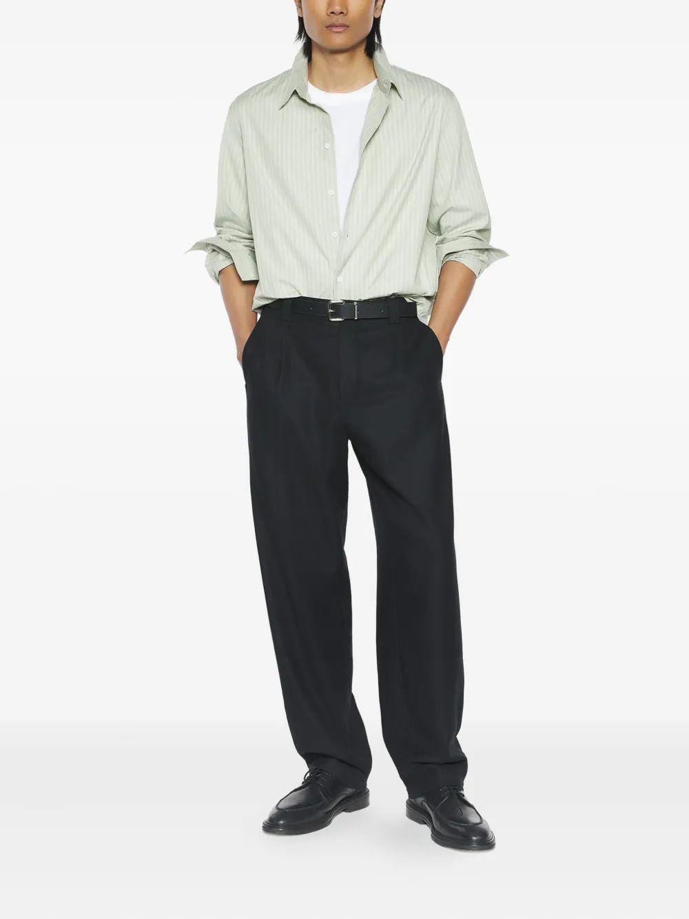 MAISON KITSUNÉ Pleated Pants for Men - FW25 Collection