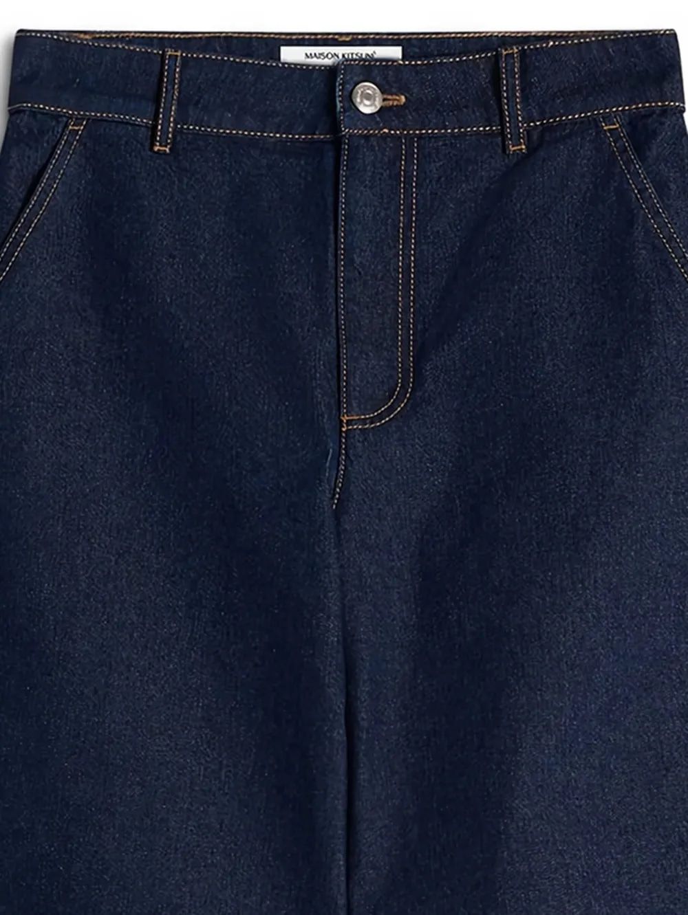 MAISON KITSUNÉ Straight Fit Jeans for Men
