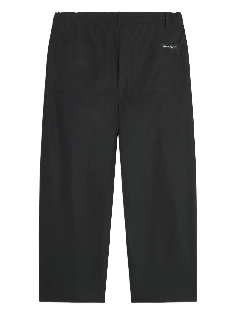 MAISON KITSUNÉ Men's Mini Cropped Pleated Pants