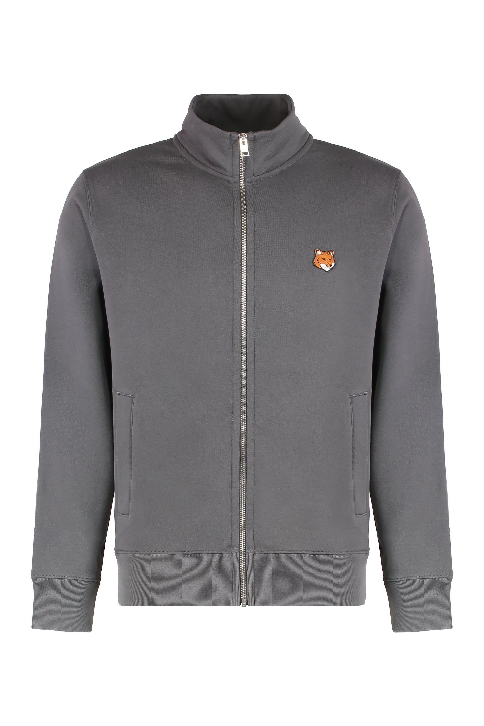 MAISON KITSUNÉ Full-Zip Cotton Sweatshirt for Men