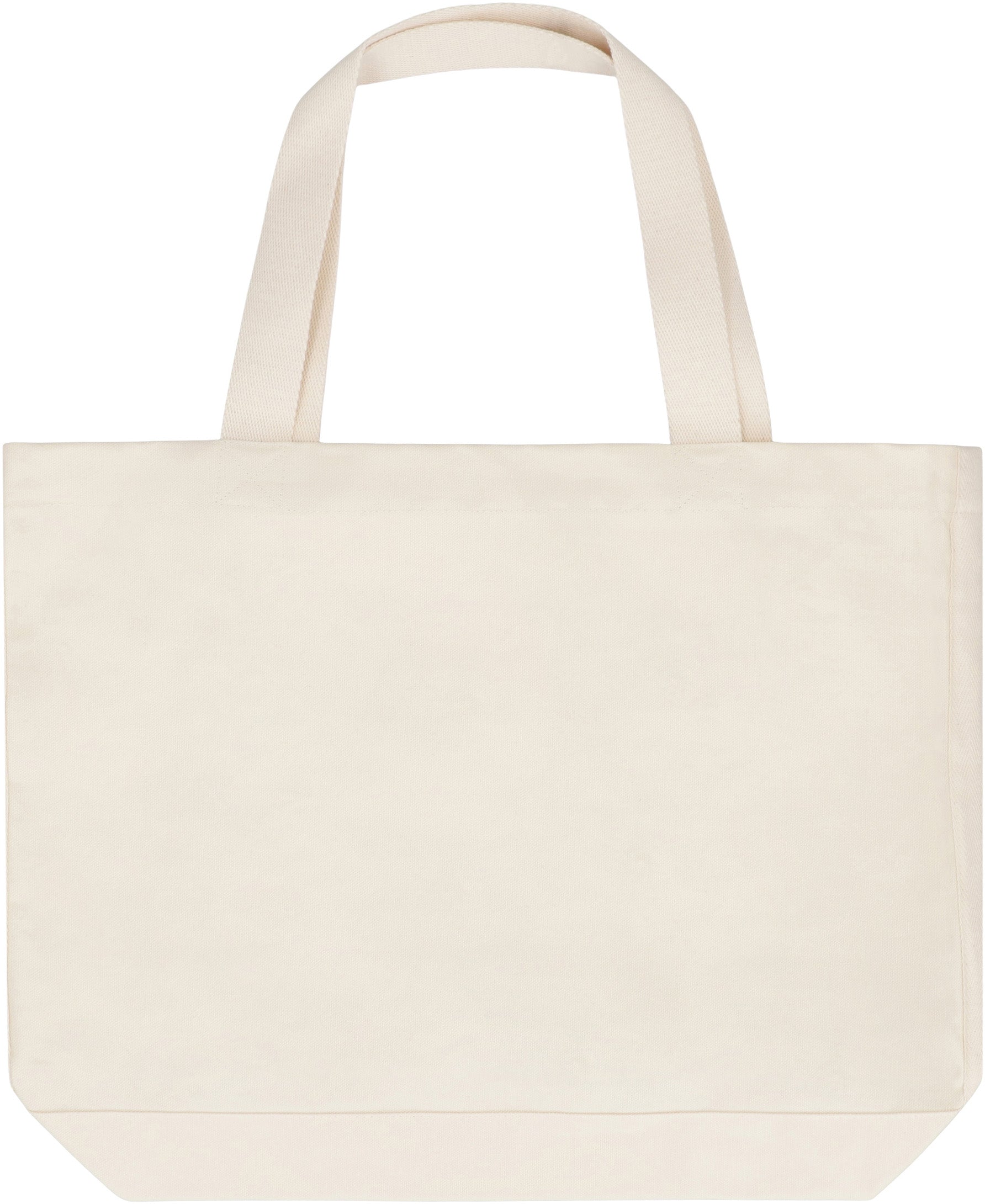 MAISON KITSUNÉ Spacious Cotton Tote Handbag 43x32.5 CM