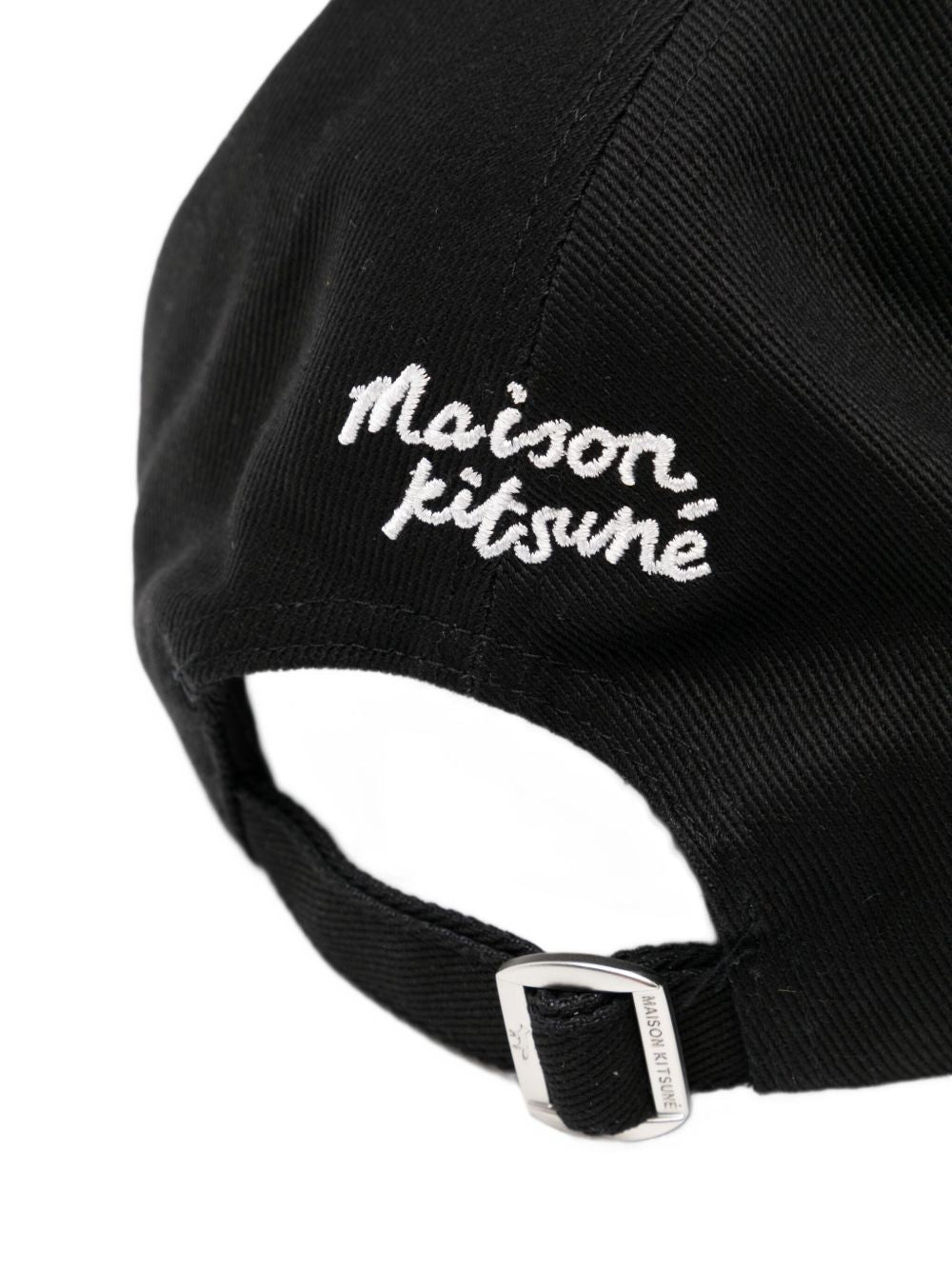 MAISON KITSUNÉ Embroidered Logo Patch Cap - Adjustable Fit