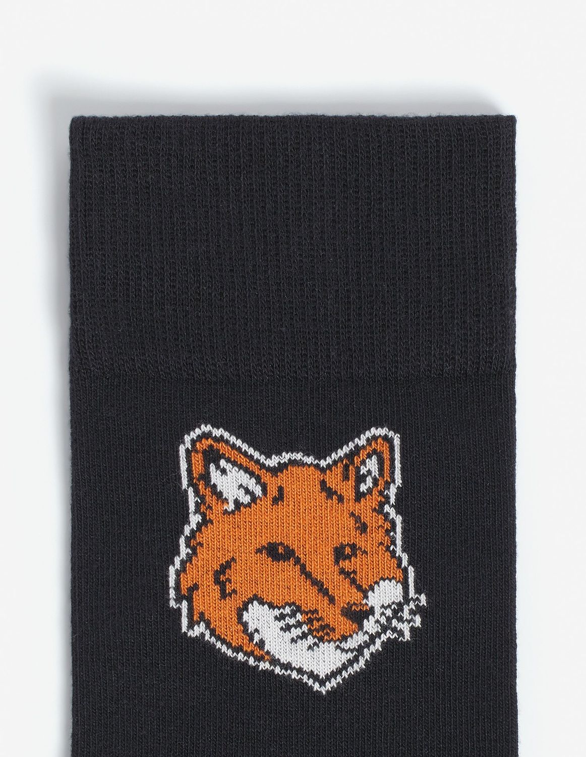 MAISON KITSUNÉ Natural Fox Head Socks for Men