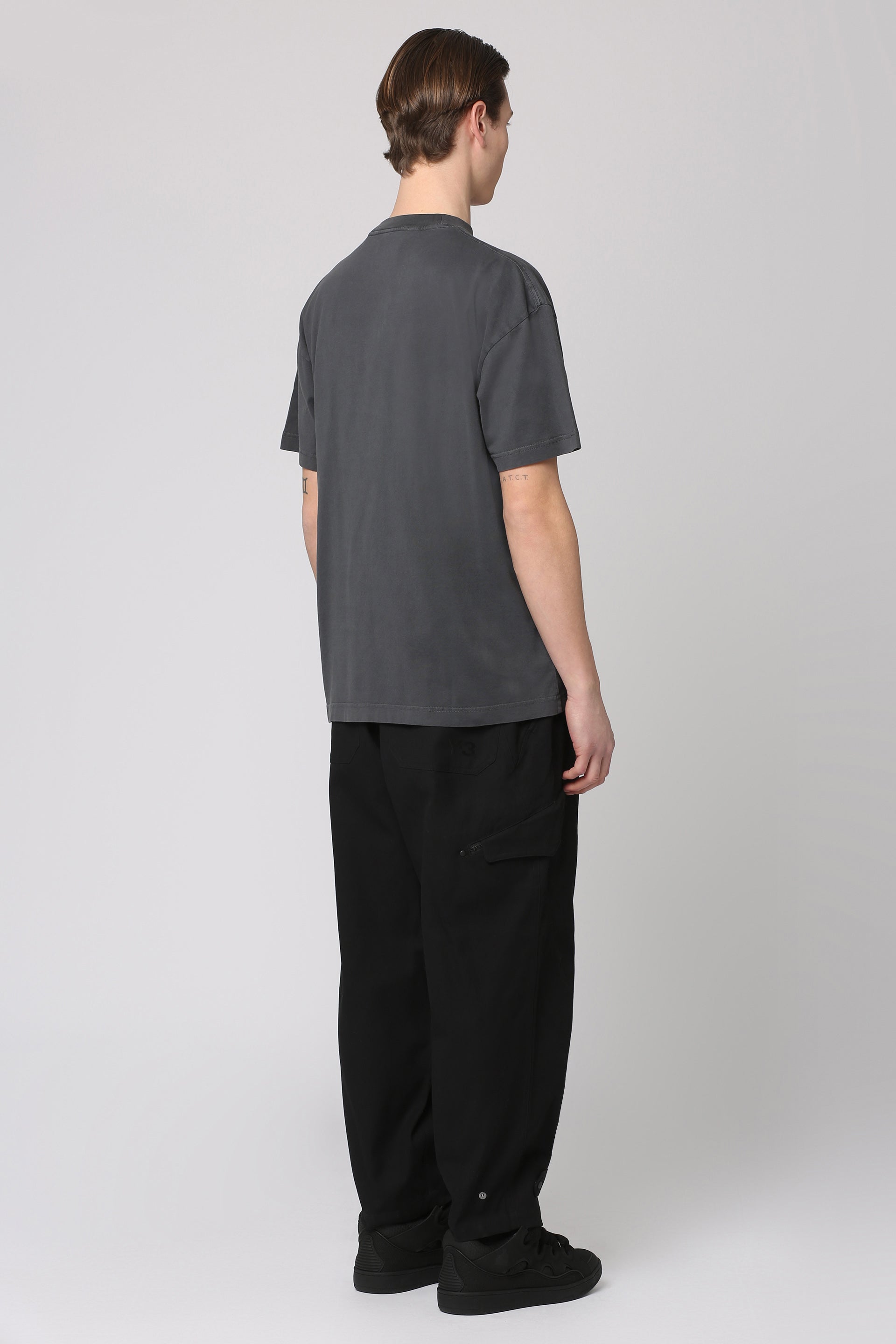 Palm Angels Classic Crew-Neck Cotton T-Shirt for Men