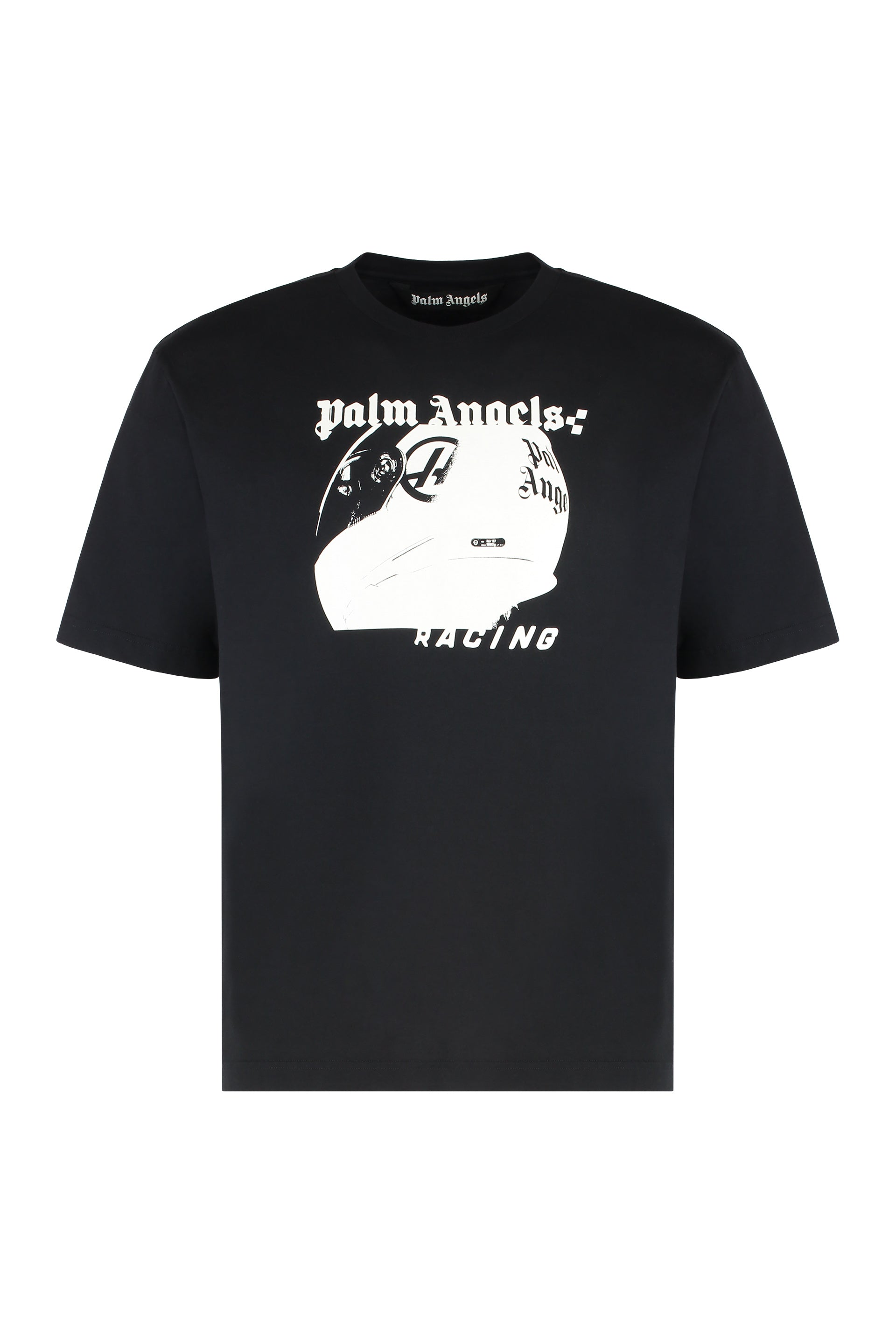 Palm Angels Signature Graphic Cotton T-shirt - FW25 Collection