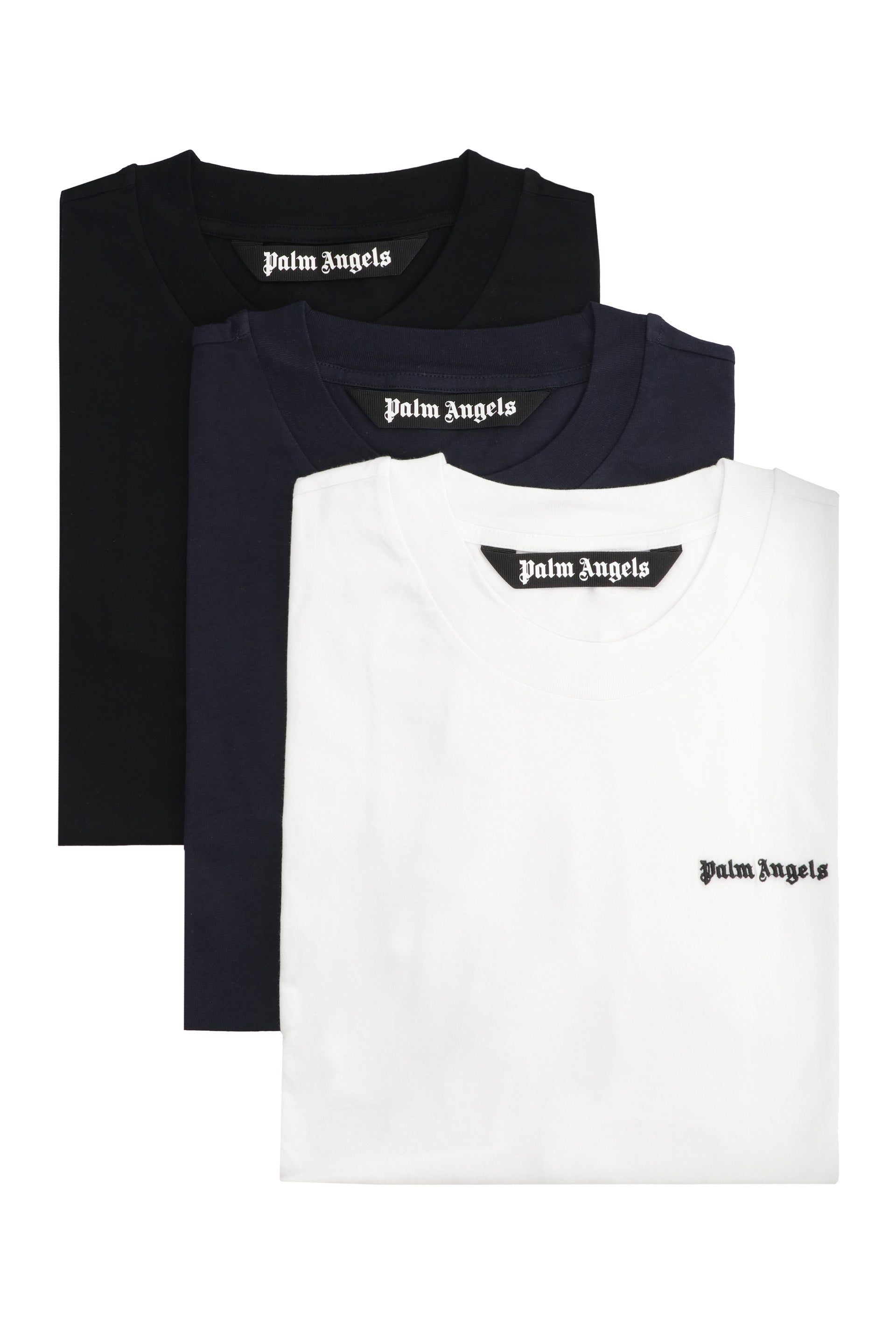 PALM ANGELS Set of Classic Cotton T-Shirts