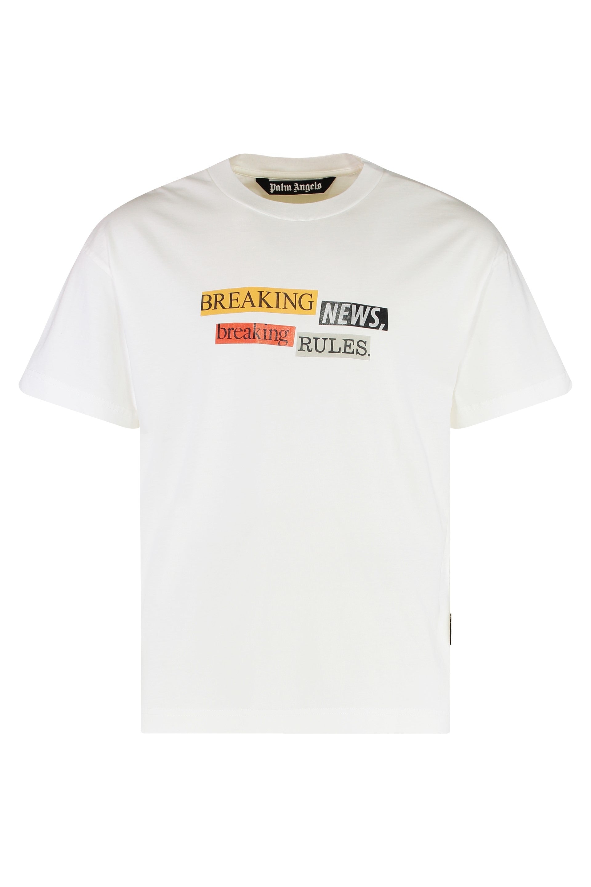 PALM ANGELS Cotton Crew-Neck T-Shirt