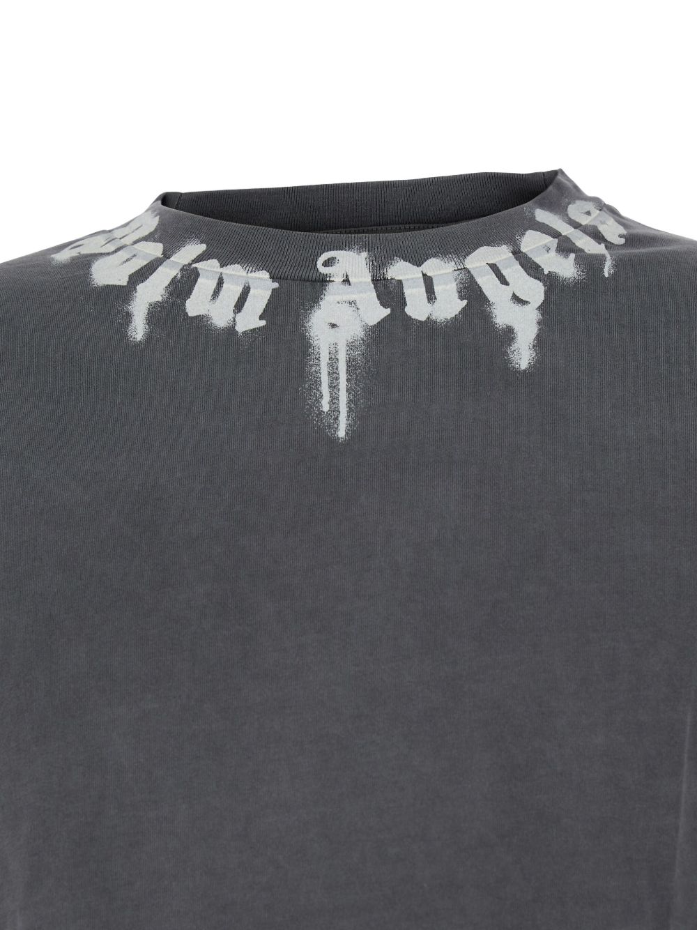 PALM ANGELS Logo Cotton T-Shirt - FW25 Collection
