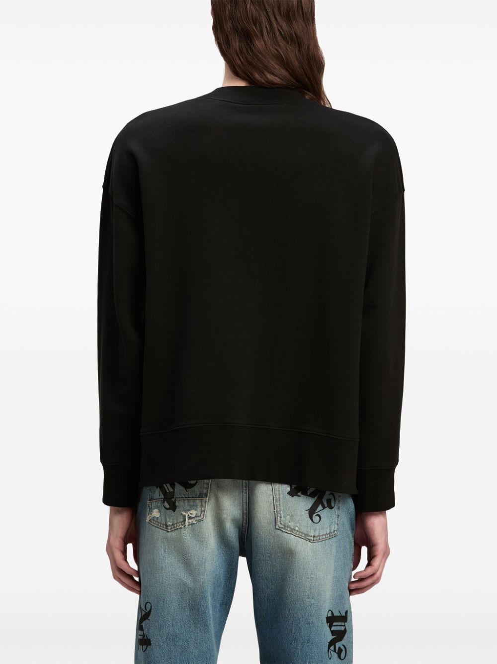 PALM ANGELS Classic Cotton Crew-Neck Sweatshirt - Men's