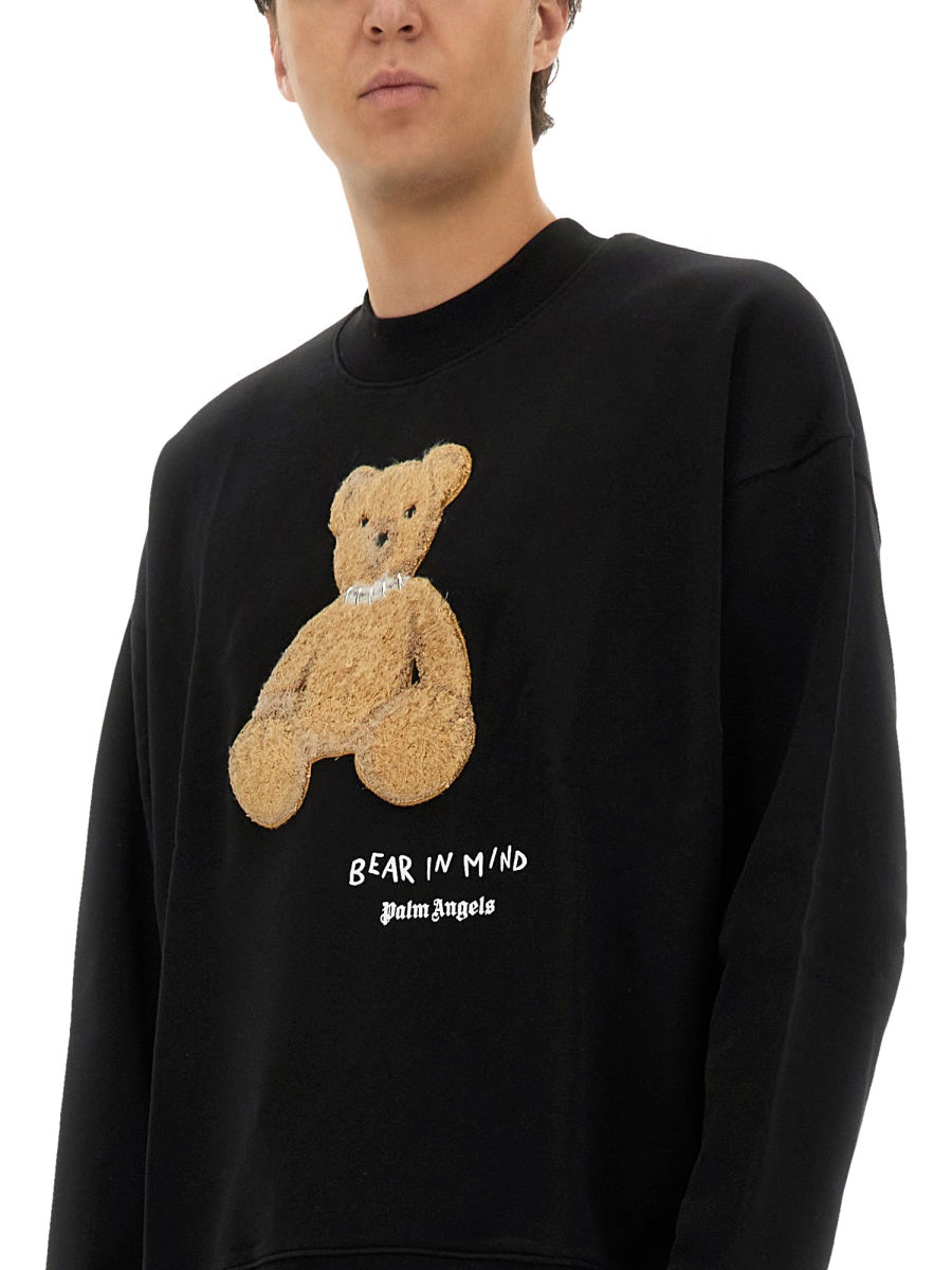 PALM ANGELS Bear Sweatshirt - Size L
