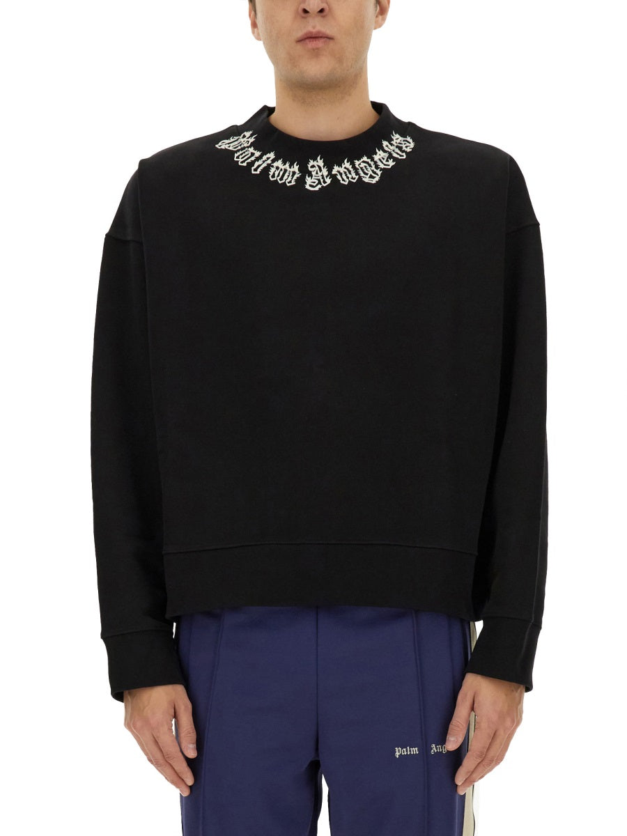 PALM ANGELS Bear Sweatshirt - Size L