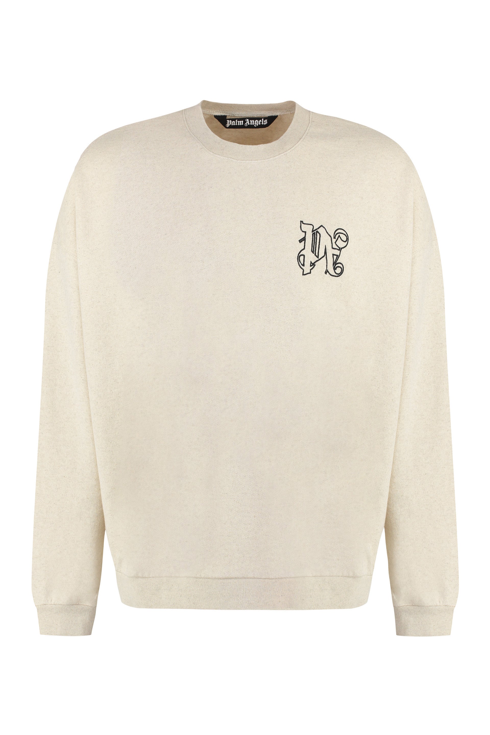 PALM ANGELS Cotton Crew-Neck Sweatshirt