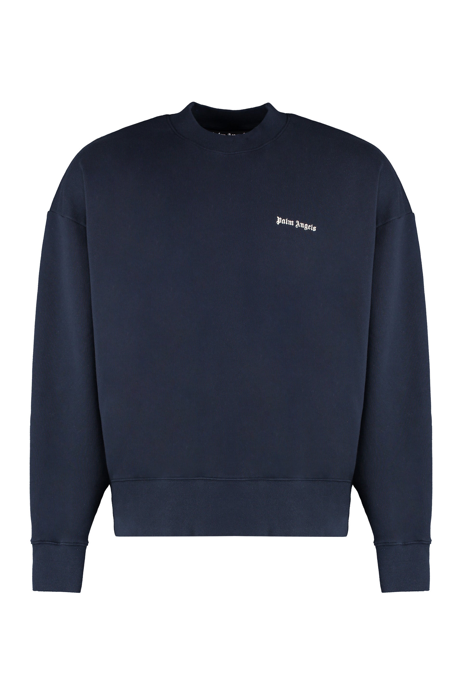 PALM ANGELS Cotton Crew-Neck Sweatshirt