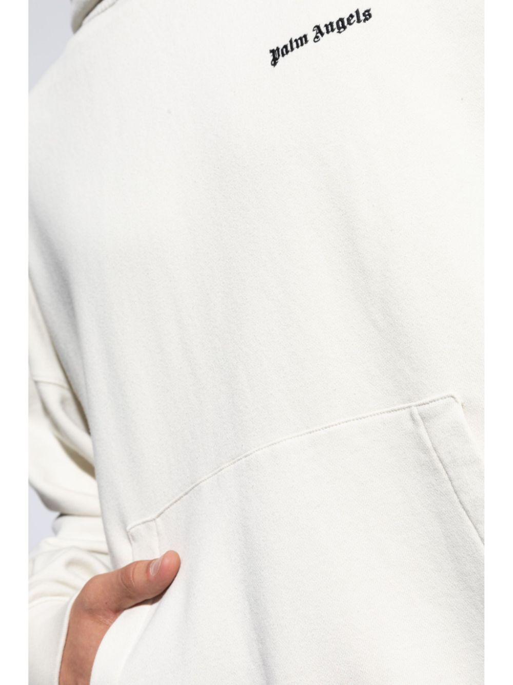 PALM ANGELS Slouchy Hooded Sweater