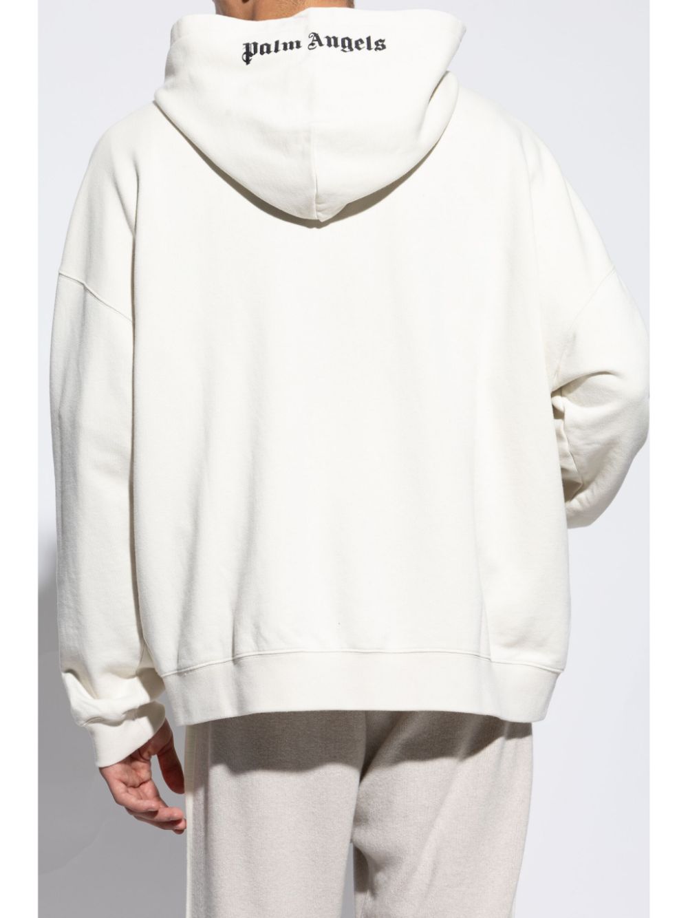 PALM ANGELS Slouchy Hooded Sweater